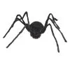 Schwarze Monsterspinne Mit Fell 200 Cm -Karnevalsbekleidungsgeschäft haarige monsterspinne mit kunstfell large furry spider halloween dekoration 38048 01
