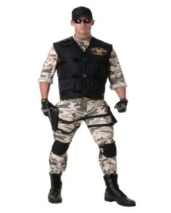 Navy SEAL Soldaten Kostüm XL/XXL