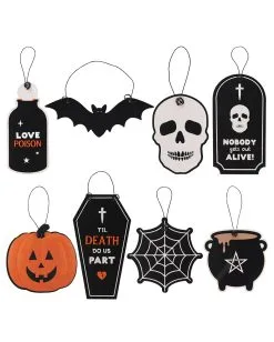 Spooky Halloween Mini Schild -Karnevalsbekleidungsgeschäft spooky halloween mini schild spooky halloween mini signs halloween deko 51661 02